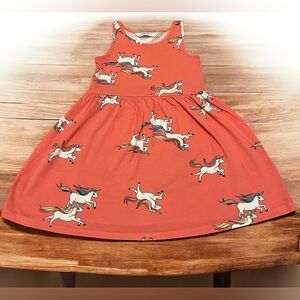 H&M Kids Casual Dress - Coral with Unicorns